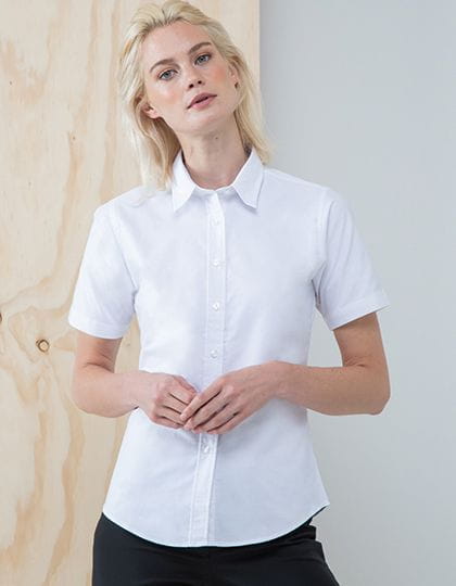 Ladies` Classic Short Sleeved Oxford Shirt