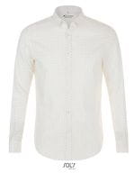 Becker Men Shirt White / French Navy