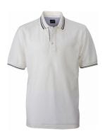 Men`s Lifestyle Polo Off-White / Navy