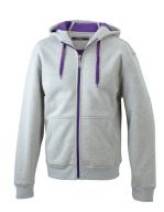 Grey Heather / Purple