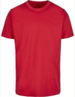 T-Shirt Round Neck City Red