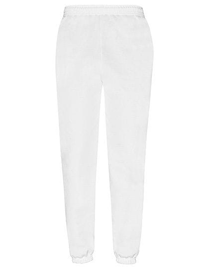 Classic Elasticated Cuff Jog Pants White