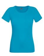 Ladies Performance T Azure Blue