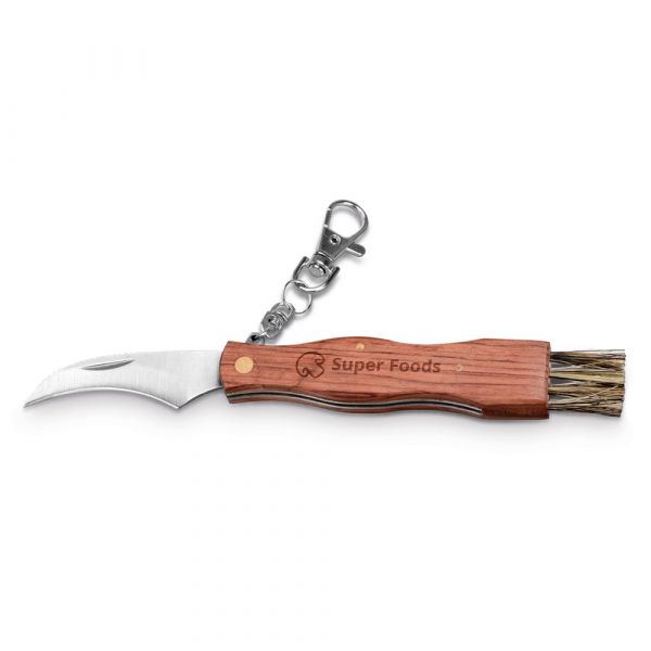 GUNTER. Taschenmesser aus Edelstahl und Holz Natur