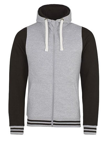 Urban Varsity Zoodie Heather Grey / Jet Black