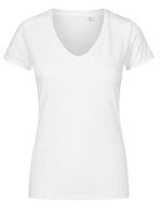 Women´s V-Neck T-Shirt White
