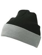 Knitted Cap Black / Grey