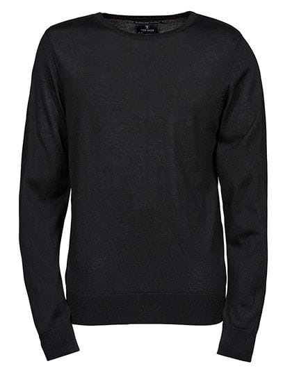 Men`s Crew Neck Sweater Black