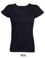 Womens Tempo T-Shirt 145 gsm (Pack of 10) Deep Black