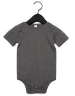 Baby Jersey Short Sleeve Onesie Asphalt (Solid)