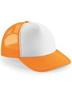 Fluorescent Orange / White