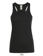 Justin Women Tank Top Deep Black