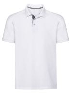 Men`s HD Raglan Polo White