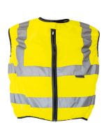 Biker Safety Vest EN ISO 20471 Signal Yellow