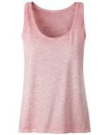 Ladies` Slub-Top Soft Pink