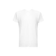 TUBE WH. T-Shirt aus Polyester Weiß