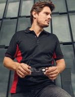 Men`s Function Contrast Polo