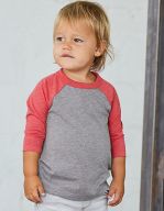 Toddler 3/4 Sleeve Baseball Tee