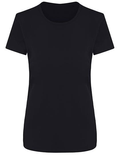 Ambaro Recycled Ladies Sports Tee Jet Black