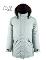 Unisex Jacket With Padded Lining Robyn Metal Grey