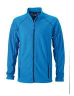 Men`s Structure Fleece Jacket Aqua / Navy