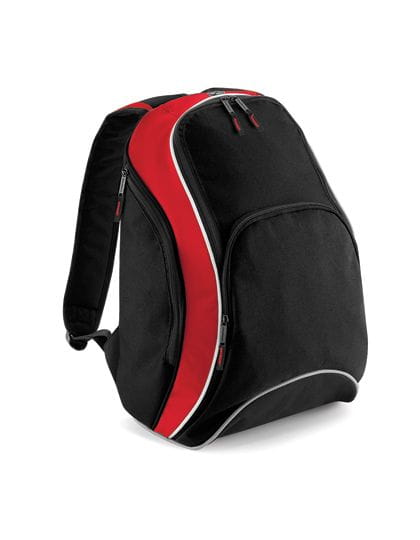 Teamwear Backpack Black / Classic Red / White