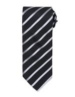 Sports Stripe Tie Black / Silver
