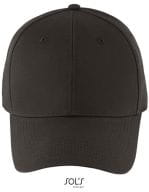 Six Panel Cap Blaze Dark Grey (Solid)