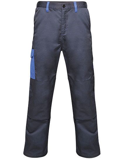 Men´s Contrast Cargo Trouser Navy / New Royal