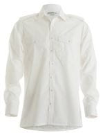Men`s Tailored Fit Pilot Shirt Long Sleeve White