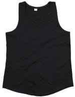 Girls Racerback Tank Vest Black