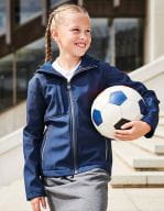 Kids Octagon 3-layer Hooded Softshell Jacket