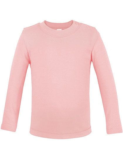 Bio Long Sleeve Baby T-Shirt Babypink