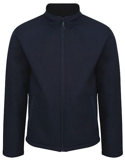 Limestone Marl Softshell Jacket Navy / Black