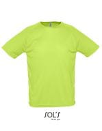 Men`s Raglan Sleeves T Sporty Apple Green