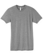 Unisex Tri-Blend Track T-Shirt Athletic Grey