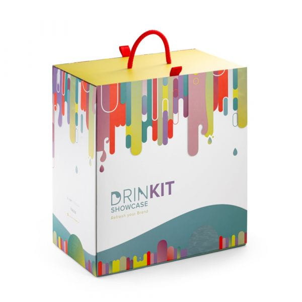 DRINKIT SHOWCASE. Muster-Set bedruckte Drinkware Gemischt