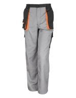 Work-Guard Lite Trousers Grey / Black / Orange