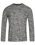 Knit Long Sleeve Sweater Dark Grey Melange