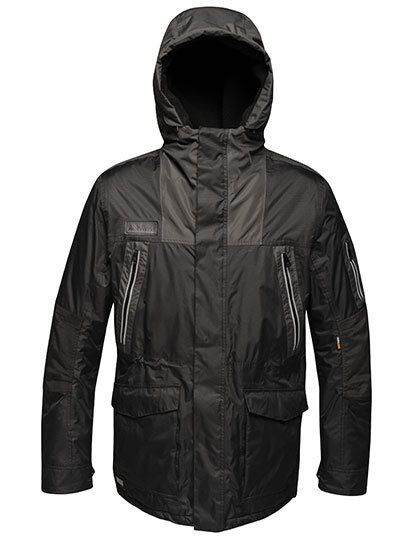 Martial Insulated Jacket Black / Ash (Heather)