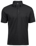 Fashion Luxury Stretch Polo Black