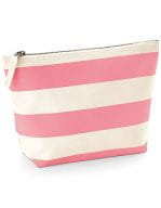 Nautical Accessory Bag Natural / Pink