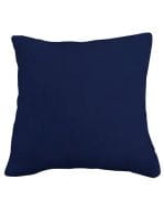 Coral Fleece Cushion Cover 40 x 40 cm Navy Blue (Deep Blue)