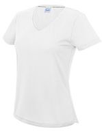 V Neck Girlie Cool T Arctic White