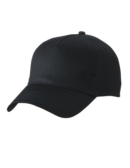 5-Panel Cap Black