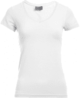 Slim Fit Shirt mit V-Ausschnitt - Promodoro