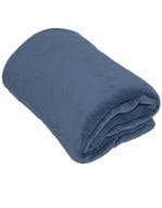 Coral Fleece Blanket Soft Blue Coral Fleece Blanket Soft Blue