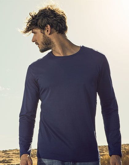 Men´s Roundneck T-Shirt Longsleeve