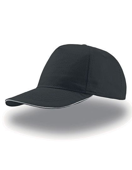 Start Five Sandwich Cap Black / White