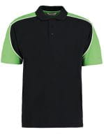Classic Fit Monaco Polo Shirt Black / Lime / White